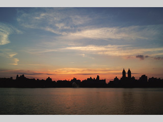 Atardecer en Central park