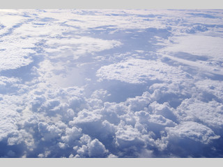 Nubes desde el avión