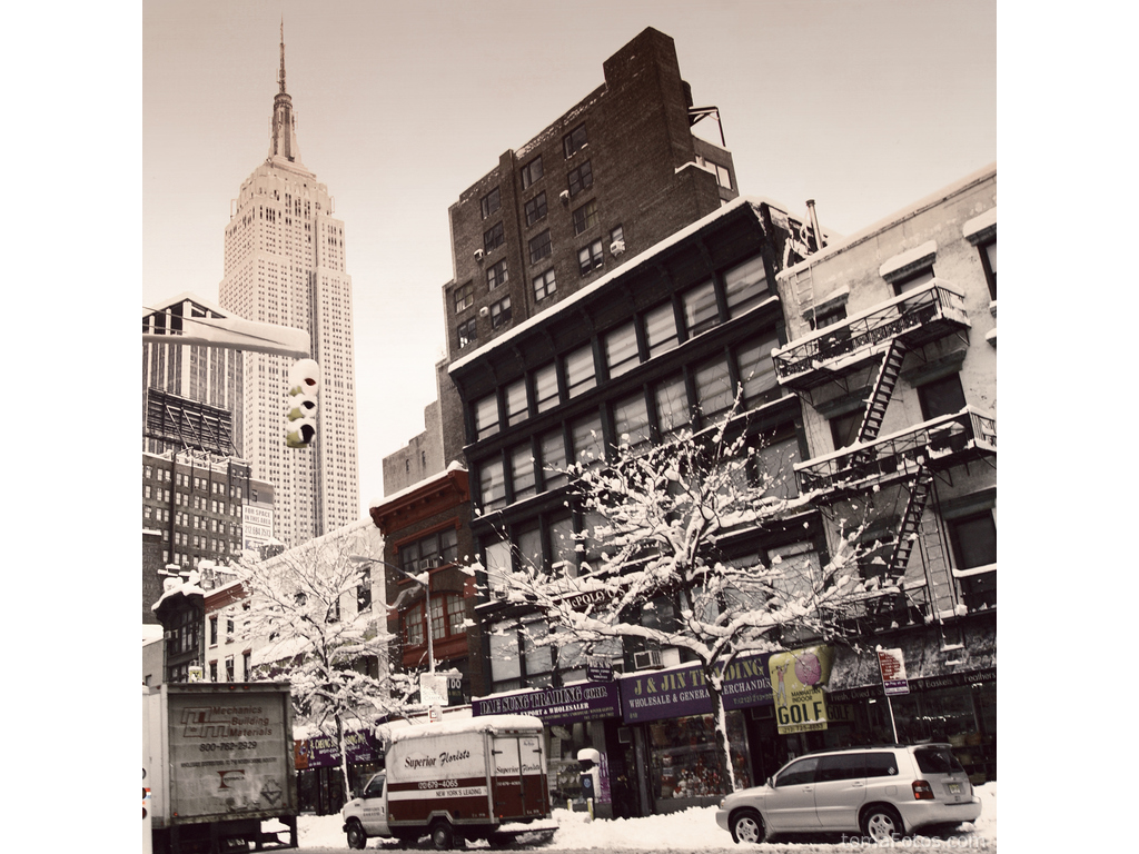 Nueva York nevado