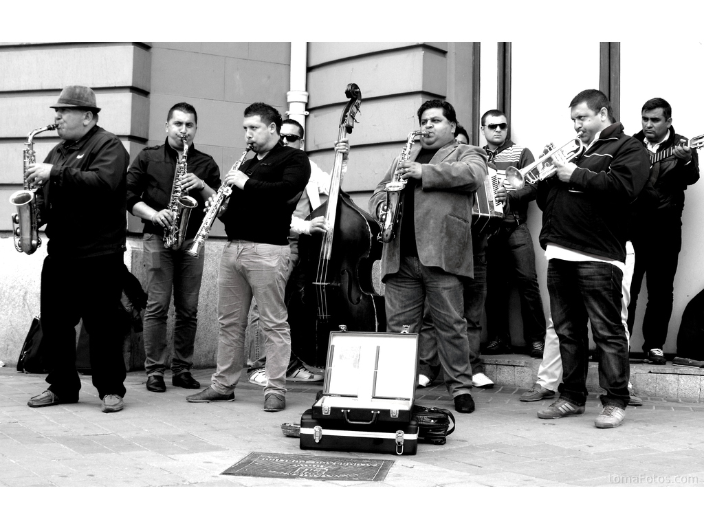 Orquesta callejera