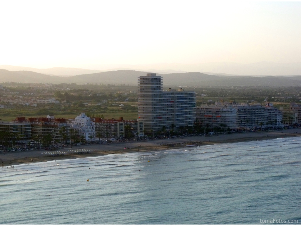 Zona hotelera en la costa